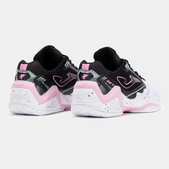 Joma Set Siyah Kadın Toprak & Sert Kort Tenis Ayakkabısı TSELS2501AC - 3