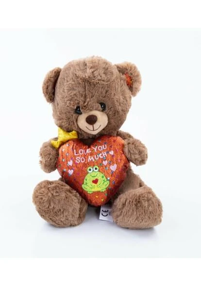 Vardem Peluş Kalpli Ayıcık 40 cm JH2323