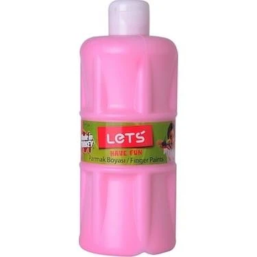 LETS PARMAK BOYASI 500 ML PEMBE L-5010