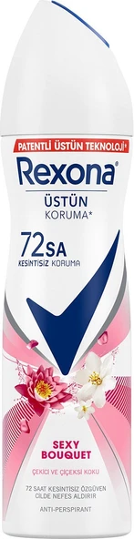 Rexona Sexy Bouquet 72 Saat Kadın Sprey Deodorant 3 x 150 ML - 2