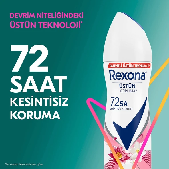 Rexona Sexy Bouquet 72 Saat Kadın Sprey Deodorant 3 x 150 ML - 3