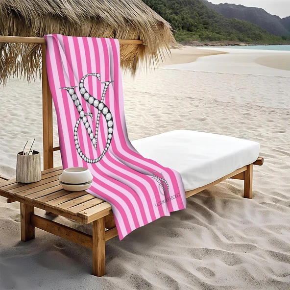 Dekoratif Modern Desenli Plaj Deniz Havlusu Peştamal 80x160 CM LUX77 RENKLİ 80 X 160