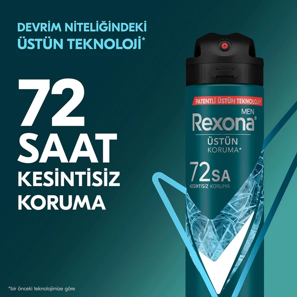 Rexona Men Xtra Cool 48H Erkek Sprey Deodorant 3 x 150 ML - 3