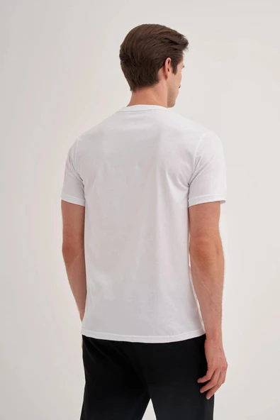 CAZADOR ERKEK 4233 BIS YK T-SHIRT 25YCEEO04233 - 5