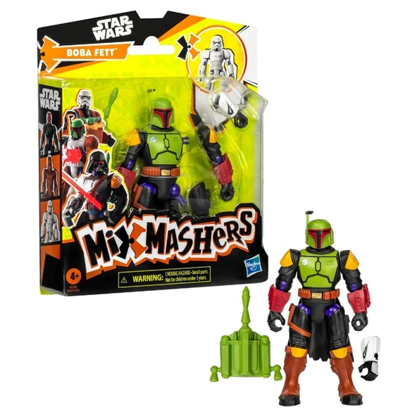 Mixmashers Star Wars Figür Boba Fett - 10