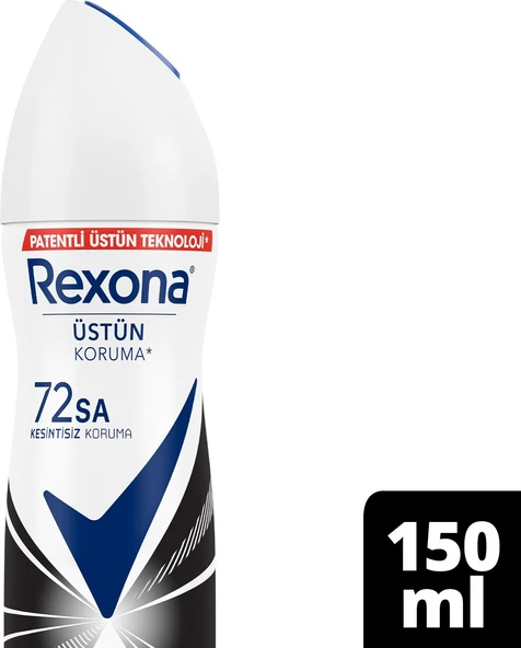 Rexona Kadın Sprey Deodorant Invisible 72 Saat Kesintisiz Koruma 150 ml x3