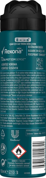Rexona Xtra Cool Antiperspirant Erkek Deodorant 150 ml - 8