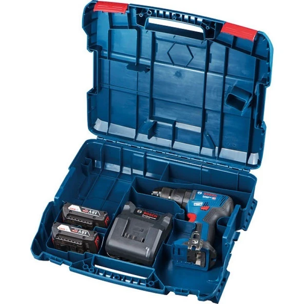 BOSCH GSB 18V-50 Çift Akülü Darbeli Vidalama 18V 2.0 Ah - 2