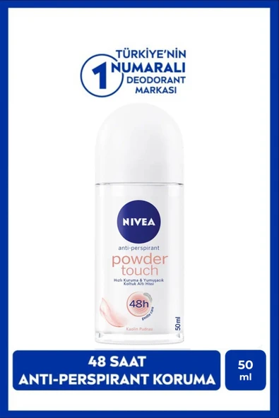 Nivea Powder Touch 50 ml 3 Adet Roll-On