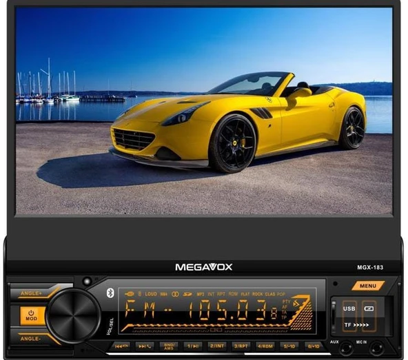 MEGAVOX MGX-183 7İNÇ MPS INDASH TEYP