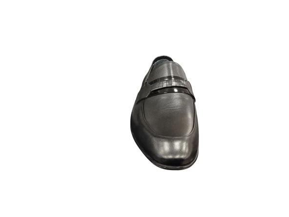 Slope 048070M İç Dış Hakiki Dana Derisi Bağcıksız Klasik Erkek Ayakkabı - 7