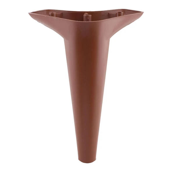 Mobilya Kanepe Yatak Puf Sehpa TV Ünitesi Çekyat Koltuk Ayağı 20 cm Kahverengi Baza Ayak 4 Adet - Resim 7