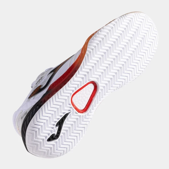 Joma Point Erkek Beyaz Toprak & Sert Kort Tenis Ayakkabısı TPOIS2532AC - 5
