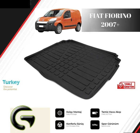 BAGAJ HAVUZU FIAT FIORINO 2007+