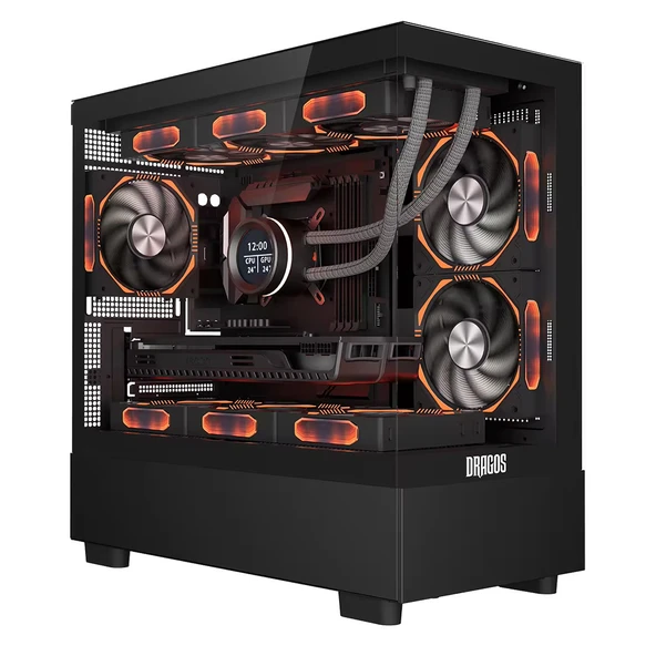 Dragos DRx7157 i7 12700KF 32GB Ram 1TB NVMe 8GB RTX4060 Oyun Hazır Sistem