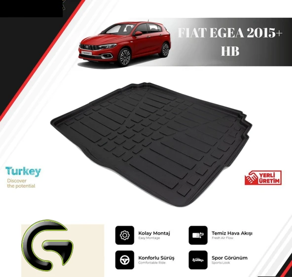 BAGAJ HAVUZU FIAT EGEA 2015+ HB