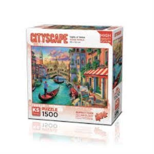 KS GAMES PUZZLE 1500 PARCA SIGHTS OF VENICE ürün görseli