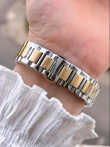 Jg.Polo Club Çelik Kasa & Kordon Kadran Fonsiyonları Aktif Kadın Kol Saati+Bileklik JG02592.1 - Resim 3