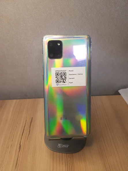 SAMSUNG NOTE 10 LİTE 128GB GÜMÜŞ (KALEMSİZ)FATURALI GARANTİLİDİR