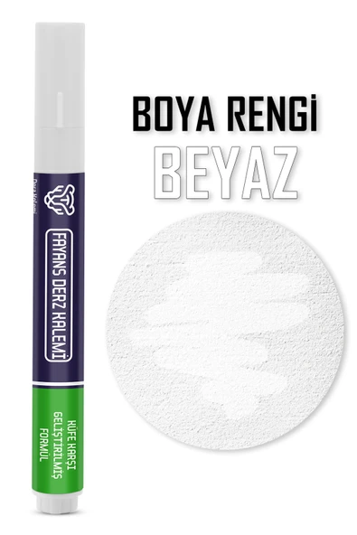 2li SET Derz Kalemi + Derz Dolgu Hızlı Kuruyan Yedek Uç Su Bazlı Kokusuz Derz Dolgu Fayans Yenileme - 7