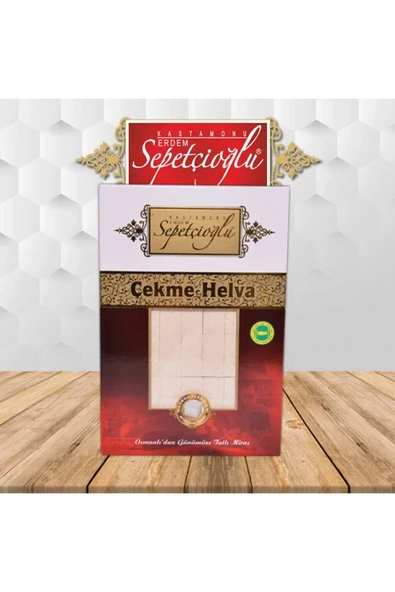 SEPETCİOĞLU 550 GR SADE KÜÇ. DİL.  ÇEK. HELVA (VAK)
