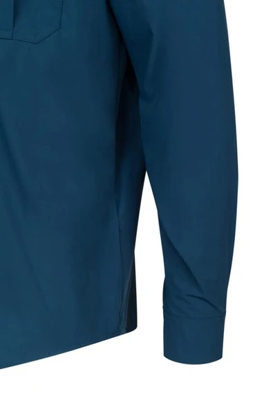 2AS Gear Lacivert Erkek Uzun Kollu Gömlek - Resim 4