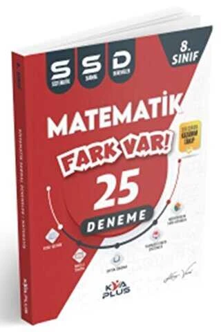 Koray Varol Akademi 8. Sınıf LGS Matematik Fark Var 25 Deneme