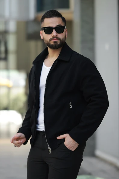 ERKEK YAKALI BAHARLIK KAŞE CEKET