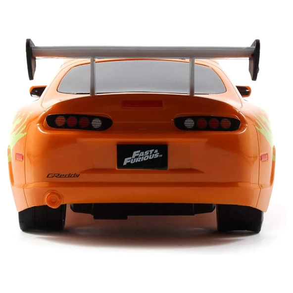 Jada 1:16 Rc Fast & Furious Brian's 1995 Toyota Supra MK4 2.4 Ghz Usb Şarj 29 Cm - 6