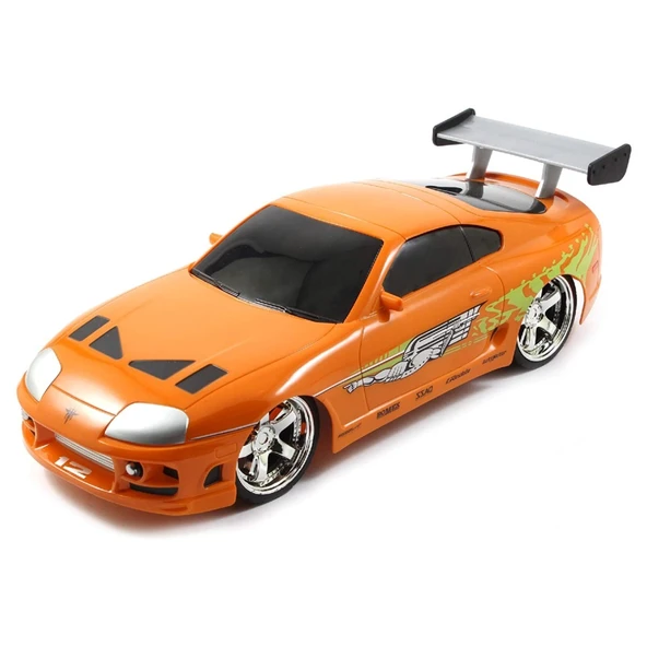 Jada 1:16 Rc Fast & Furious Brian's 1995 Toyota Supra MK4 2.4 Ghz Usb Şarj 29 Cm - 2