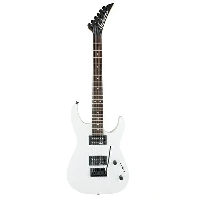 JACKSON JS11 DİNKY 2-POİNT TREMOLO AMARANTH KLAVYE BEYAZ ELEKTRO GİTAR