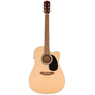 FENDER FA-25CE DREADNOUGHT CEVİZ KLAVYE NATUREL ELEKTRO AKUSTİK GİTAR