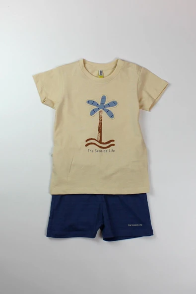 Losan Erkek Bebek Penye Şort Takım ürün görseli