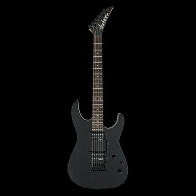 JACKSON JS11 DİNKY 2-POİNT TREMOLO AMARANTH KLAVYE GLOSS BLACK ELEKTRO GİTAR
