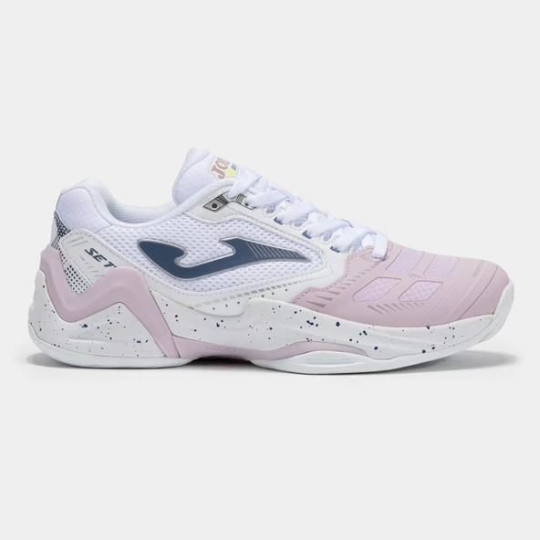 Joma Set Kadın Beyaz Toprak & Sert Kort Tenis Ayakkabısı TSELS2532AC