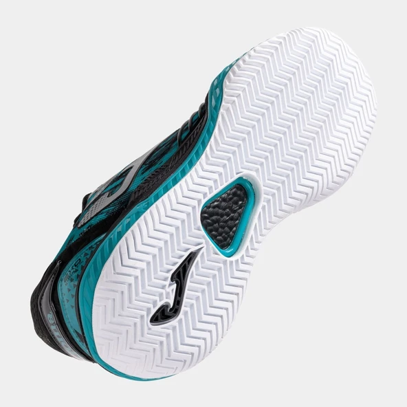 Joma Point Erkek Siyah Toprak & Sert Kort Tenis Ayakkabısı TPOIS2531AC - Resim 5
