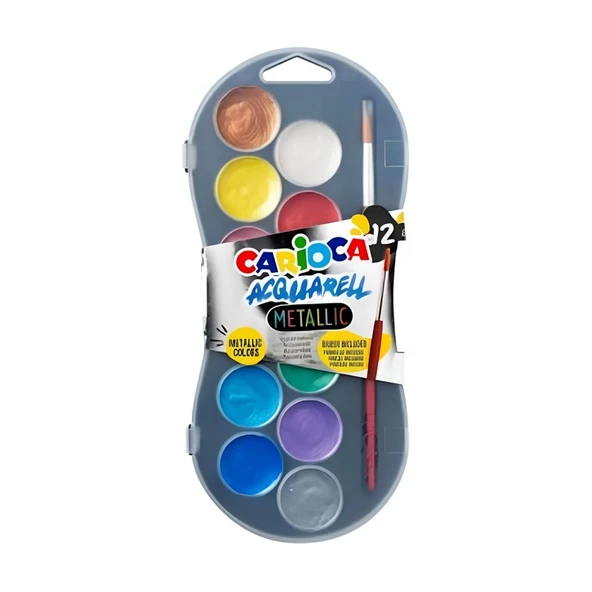 Nessiworld Sulu Boya 30 mm 12'li Metalik