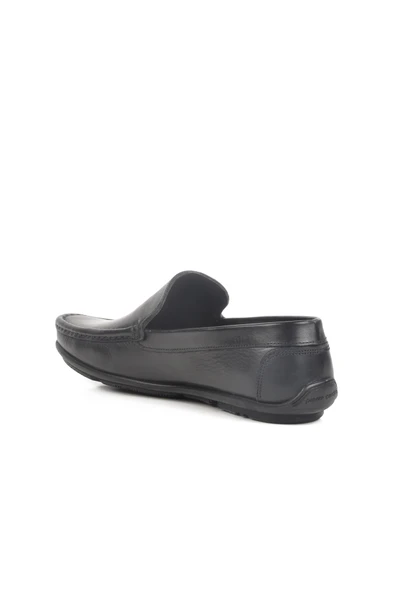 Pierre Cardin Siyah Hakiki Deri Erkek Casual Ayakkabı 90216 M - 4