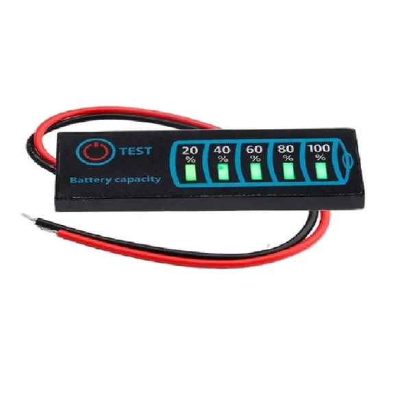 5-30v Pil Kapasite Göstergesi 2s / 8s Li-ion Lifepo4 Kurşun Asit Batarya Akü Seviye Kapasite - Resim 2