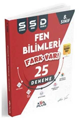 Koray Varol Akademi 8. Sınıf LGS Fen Bilimleri Fark Var 25 Deneme