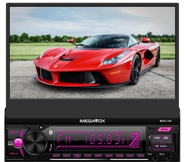 MEGAVOX MGX-184 7İNÇ MPS INDASH TEYP