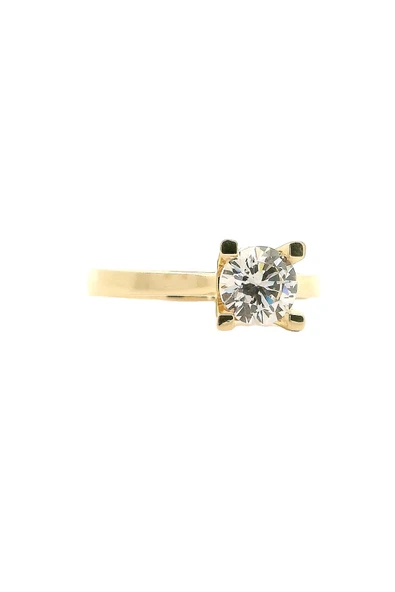 Cigold Tektaş Yüzük 14 Ayar Altın 1.53 Gr OA-C11601029201 - 2