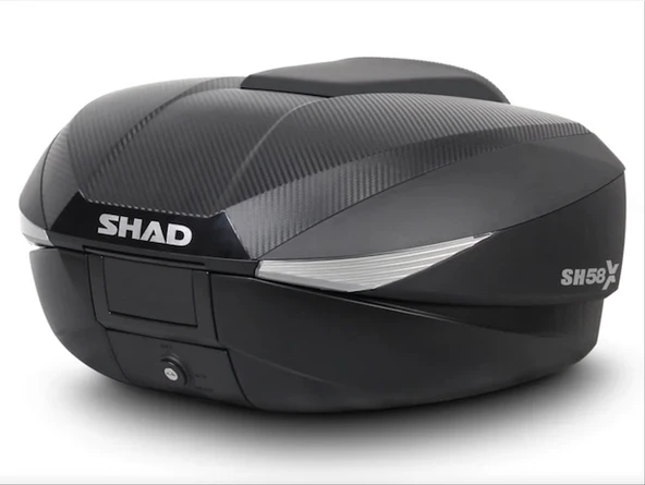 SHAD SH58X CARBON Kademeli Genişleyen Premium Motosiklet Çanta