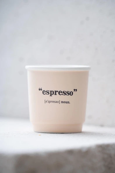 Acar 7460 Blush Espresso Kupa 90 cc Krem
