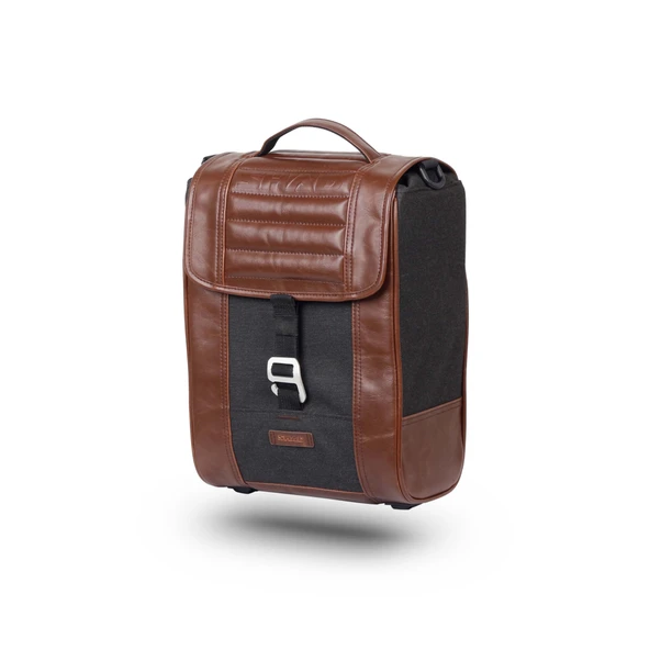 SHAD CAFE RACER SADDLE BAG RETRO MOTOSİKLET YAN ÇANTA SETİ KAHVERENGİ