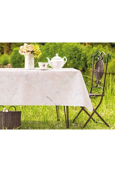 Exorde Pvc Masa Örtüsü - Pudra - 140x140 Cm