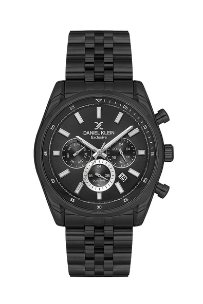 DANIEL KLEIN DK.3.10031A-6 SİYAH İYON KAPLAMA ERKEK KOL SAATİ