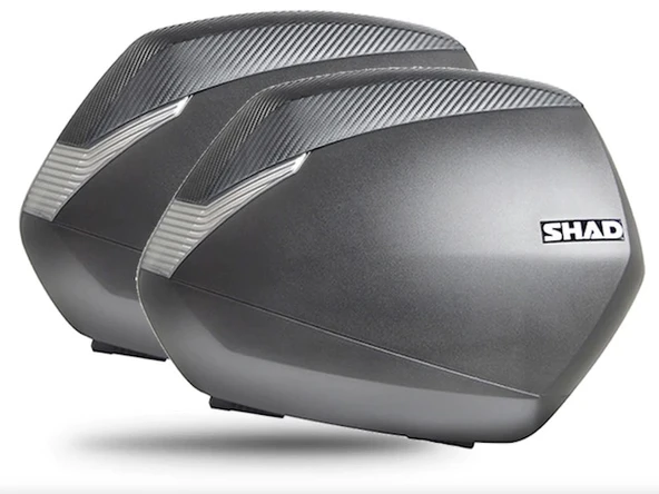 SHAD SH36 SAĞ/SOL CARBON Motosiklet Premium Yan Çanta Seti