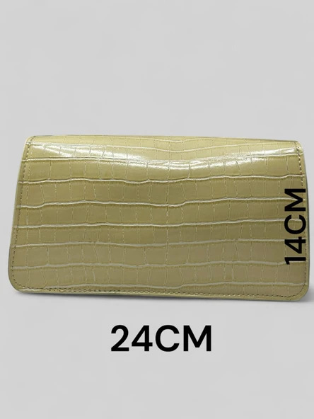 VELSE Suni Deri Bayan Omuz Çantası - Resim 2