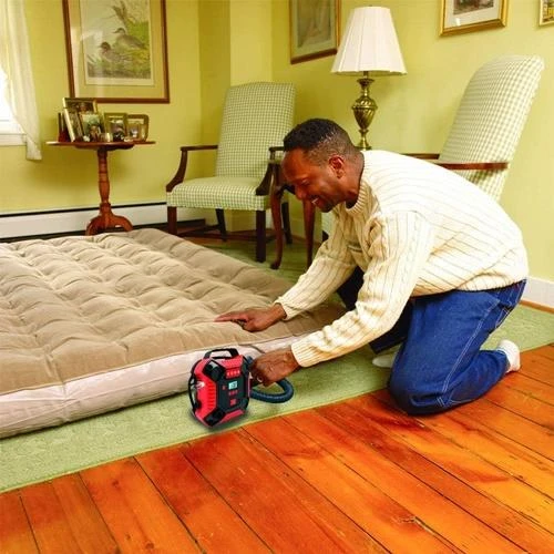 KOBB KB250 12VOLT 160 Psi Dijital Basınç Göstergeli Lastik & Yatak Şişirme Pompası, Kırmızı/ - 7